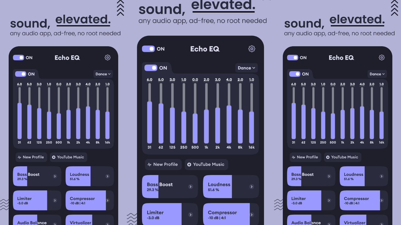 Equalizer: Bass & Volume Boost