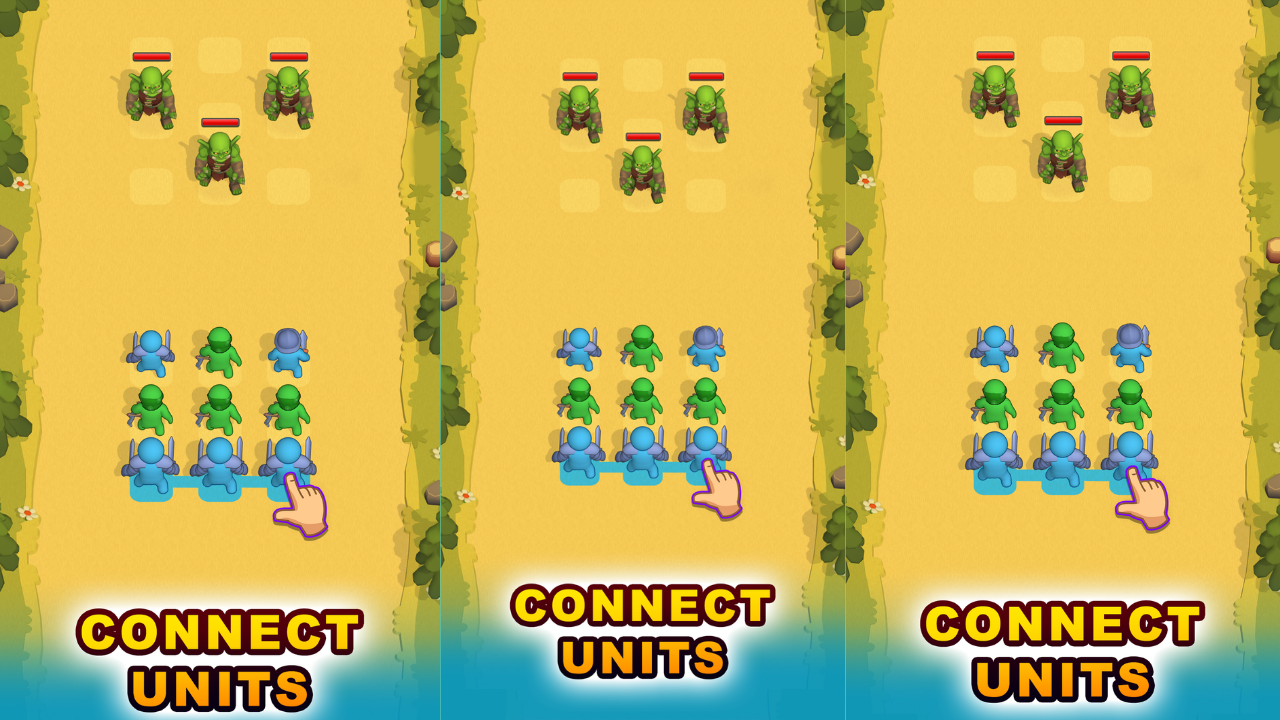 Color Heroes: Connect & Attack