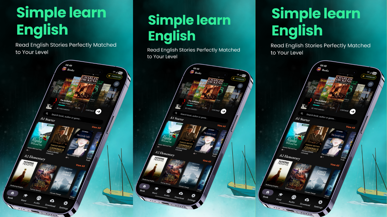 English Stories with Levels