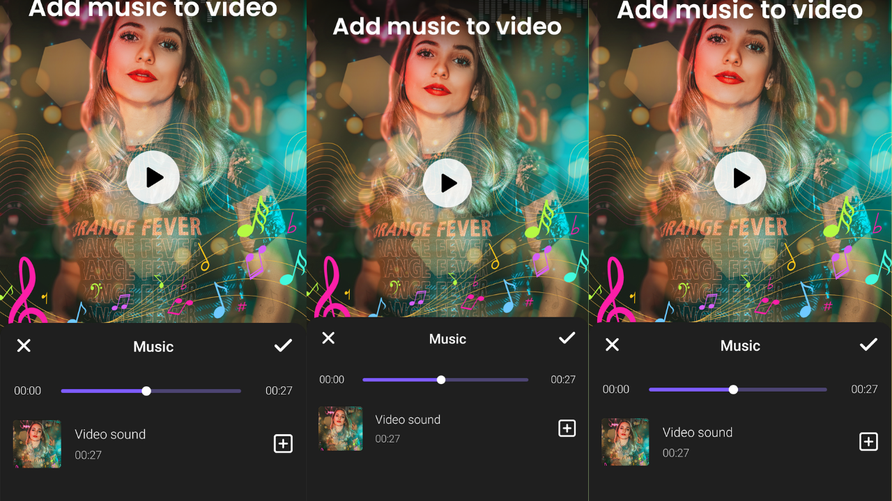 Photo video maker with music