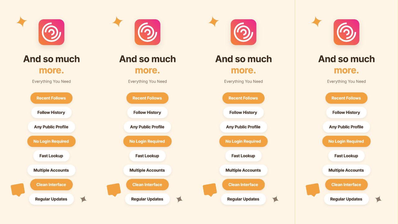 Recent Follow: Follow Tracker
