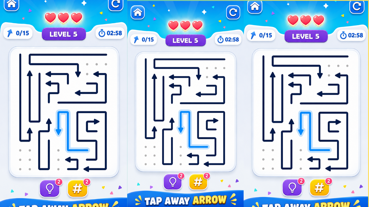 Arrow Out: Tap Away Puzzle