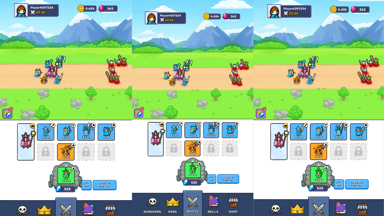 Portal of Heroes: Idle RPG
