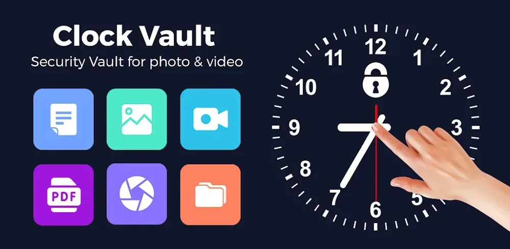 Clock Vault – Secret Folder