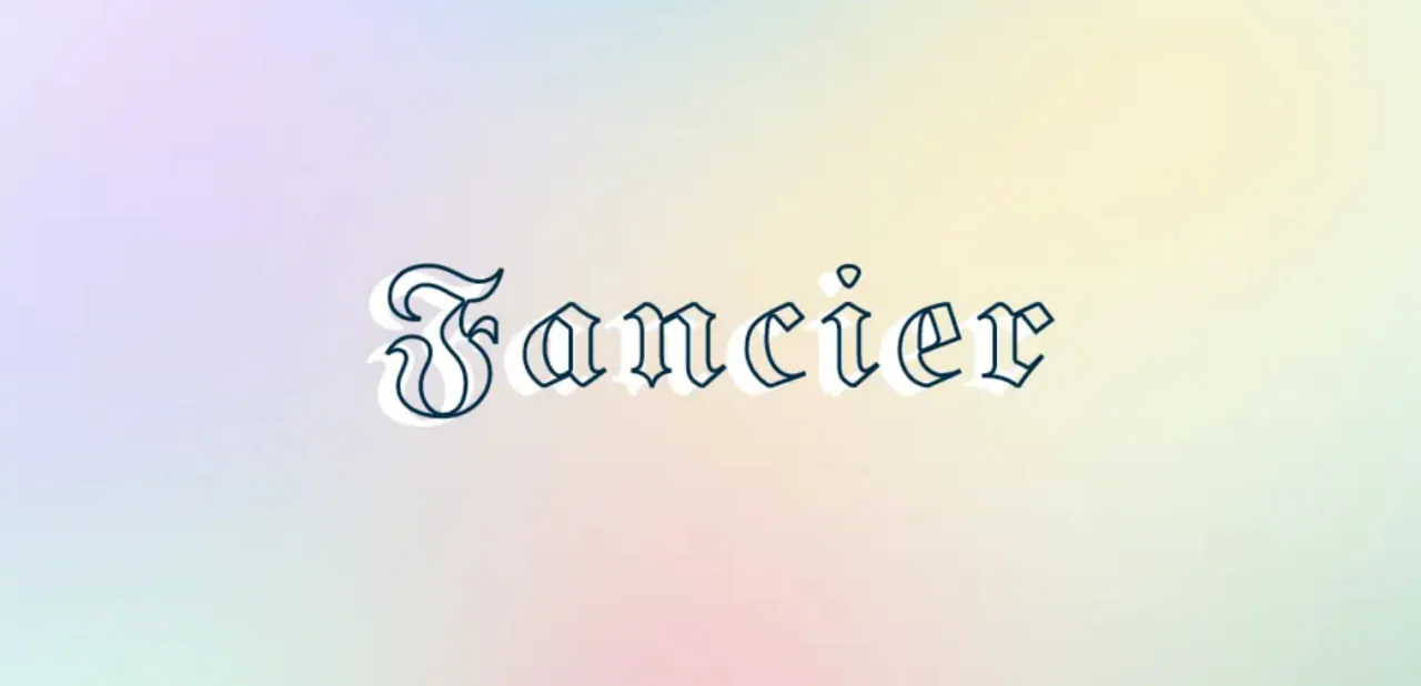 Fancy Fonts