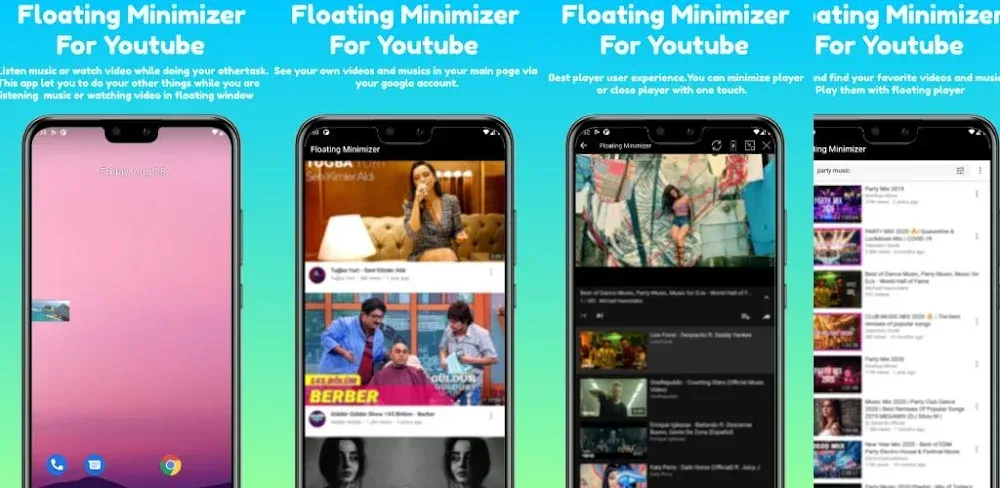 Floating Minimizer Tube