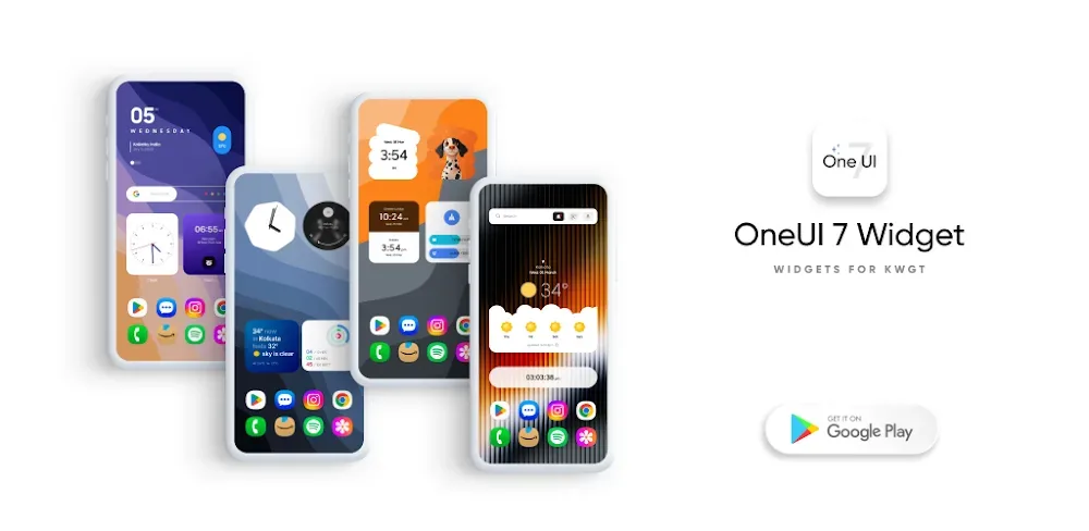 OneUI 7 Widget for KWGT