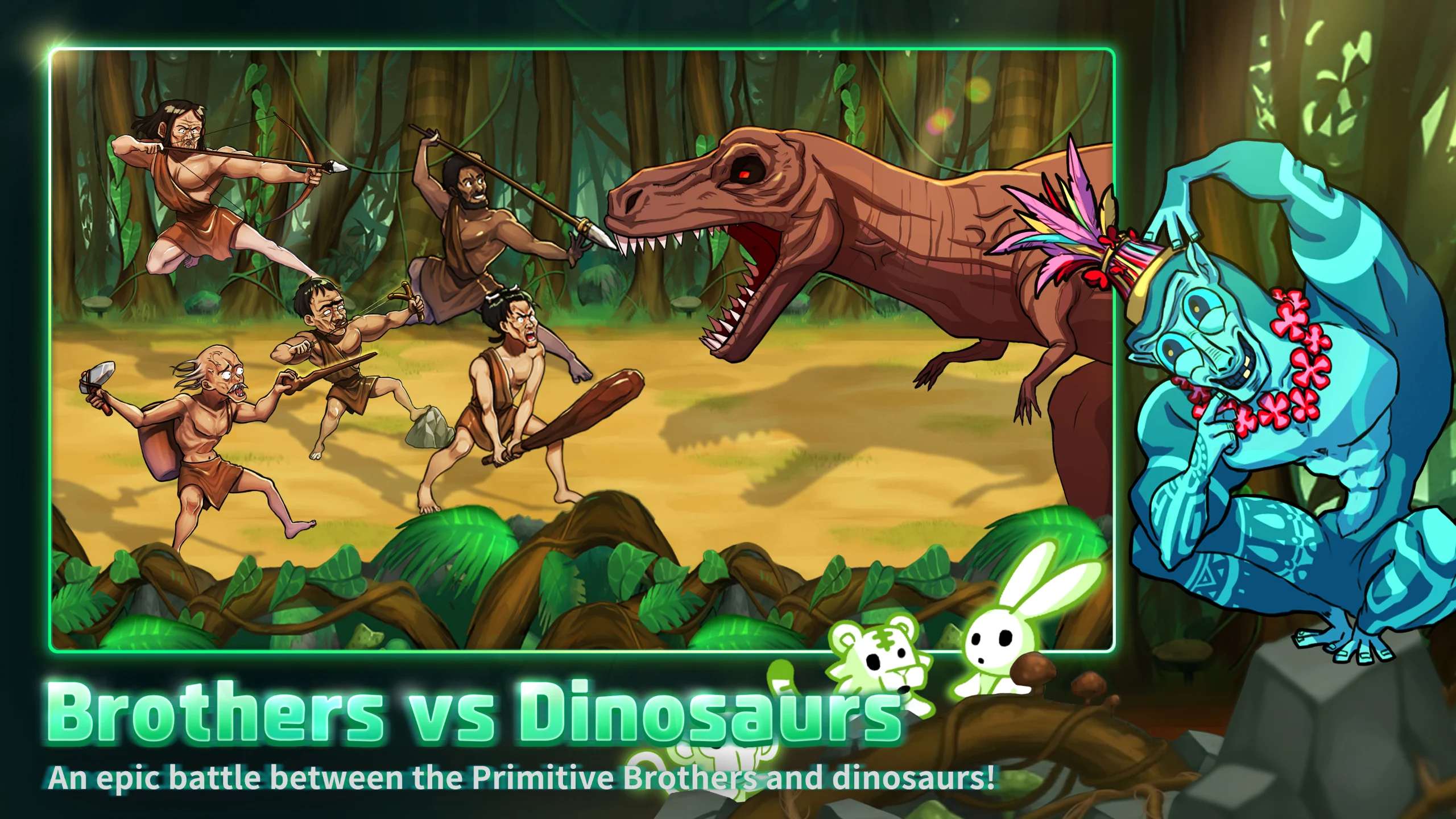 Primitive Brothers  Idle Game