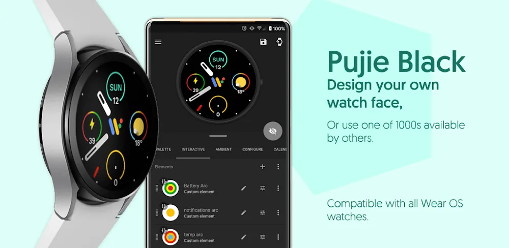 Watch Faces – Pujie – Premium