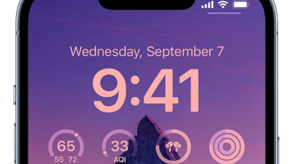 Widget iOS 16