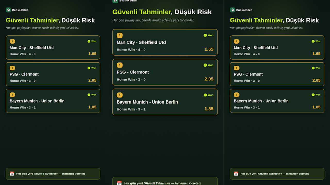 Banko Bilen – Betting Tips
