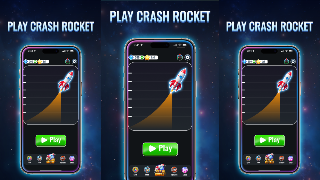 Crash Rocket – Win & Crash