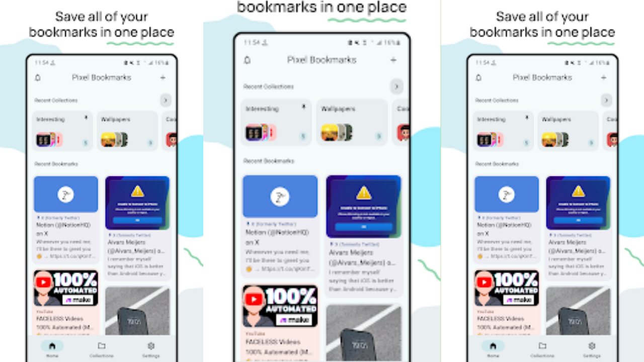 Pixel Bookmarks