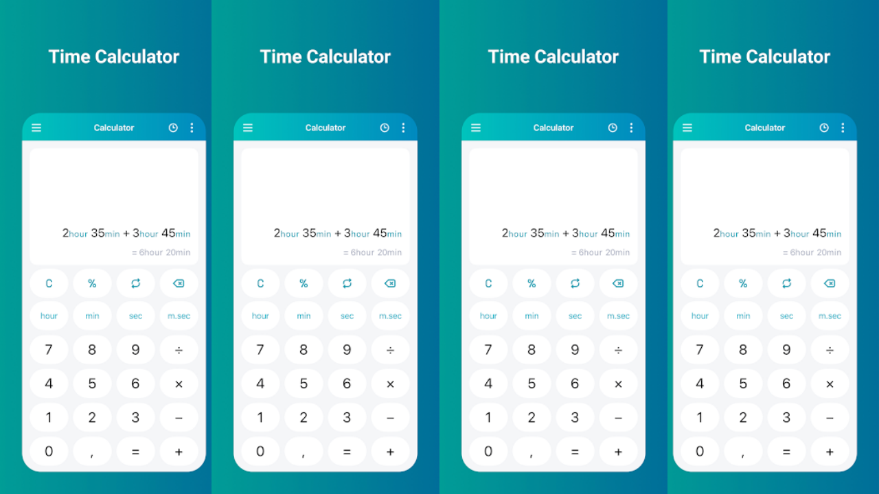 TimeCalc: Time Calculator