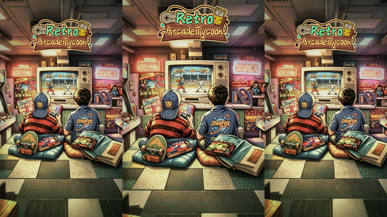 Retro Arcade Tycoon