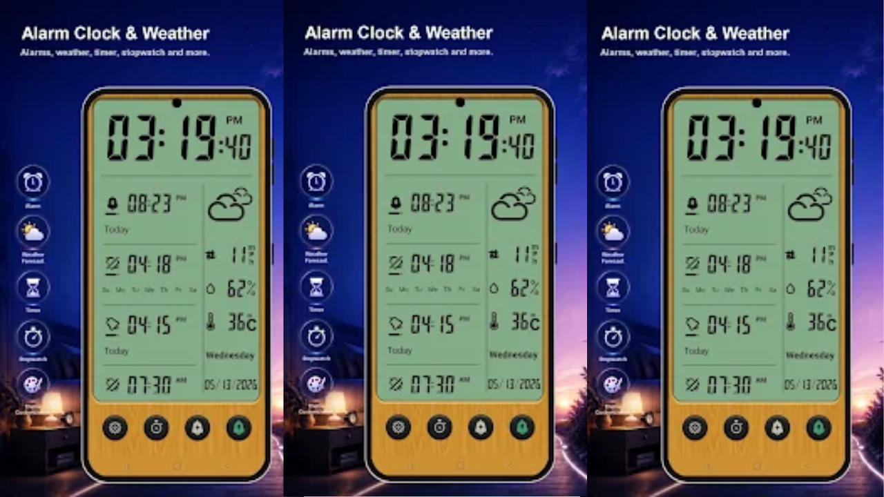 Alarm Clock & Weather