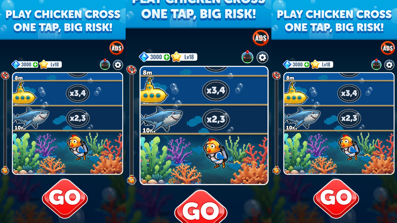 Chicken Cross – Sea Cross 2