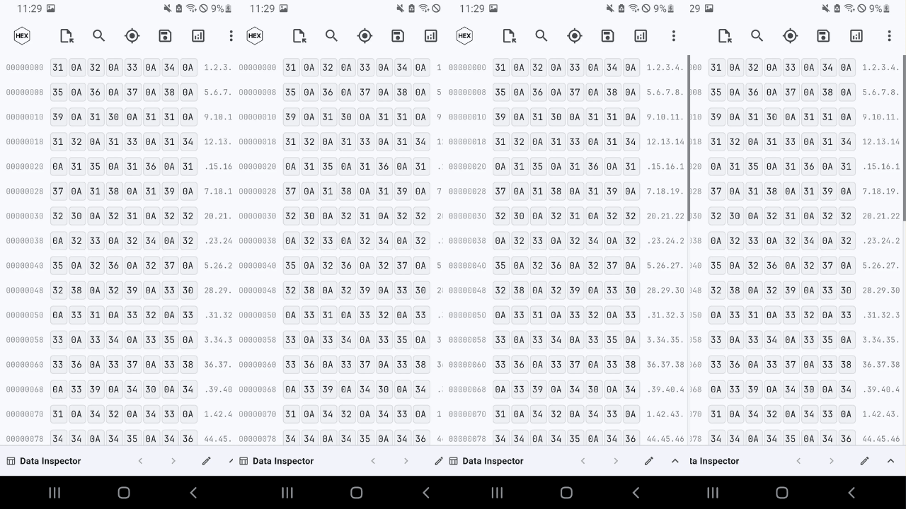 Simple Hex Editor: Read Bytes