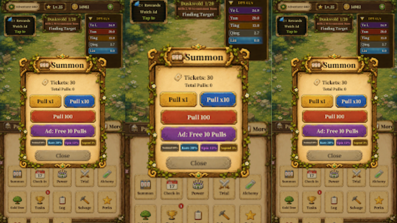 Elemental Summoner: Idle RPG