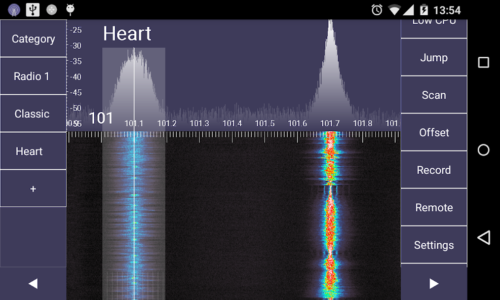 SDR Touch – Live radio via USB