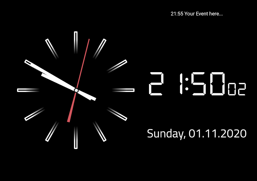 Clock Screensaver & Widget