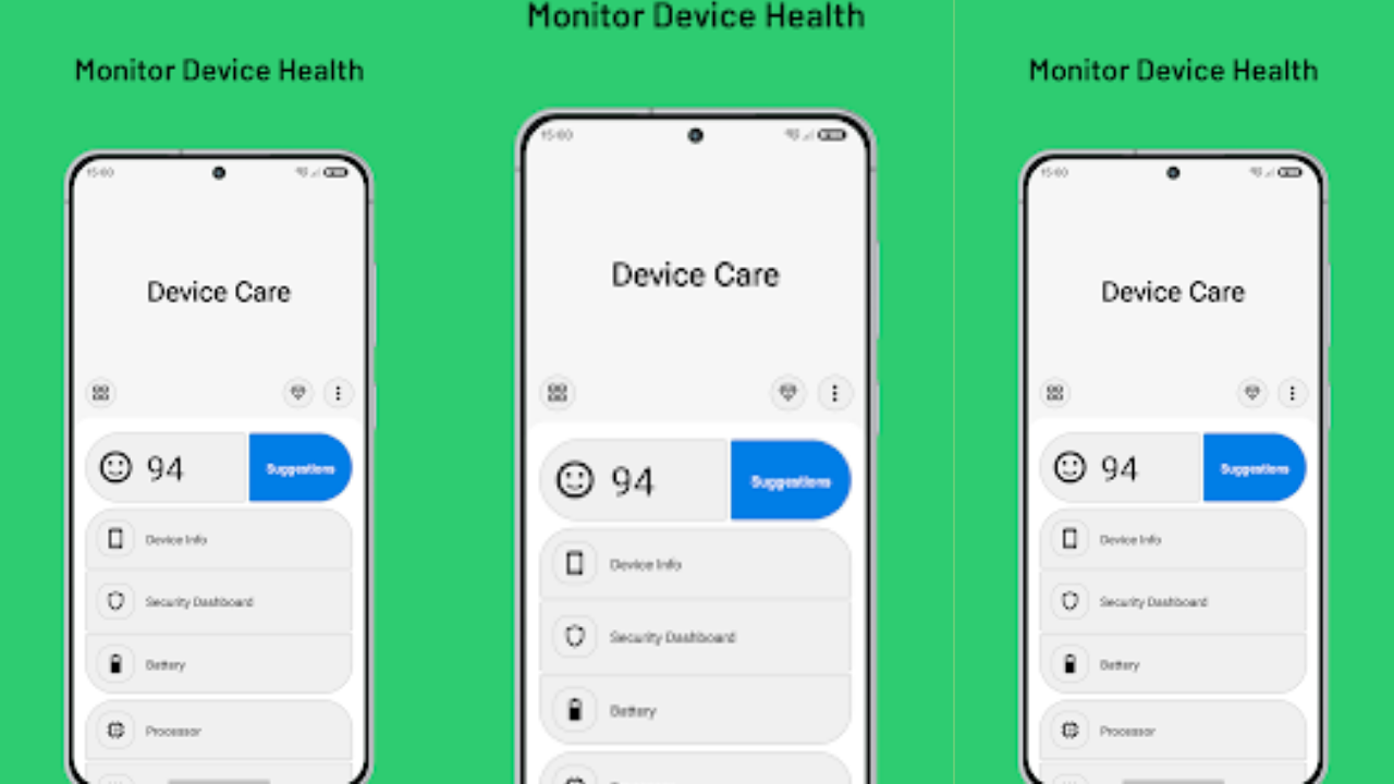 Device Care: System Monitor