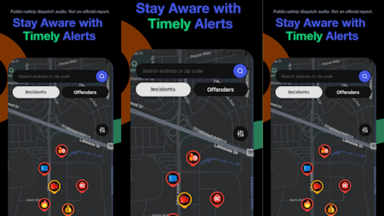 CrimeRadar: Dispatch Alerts