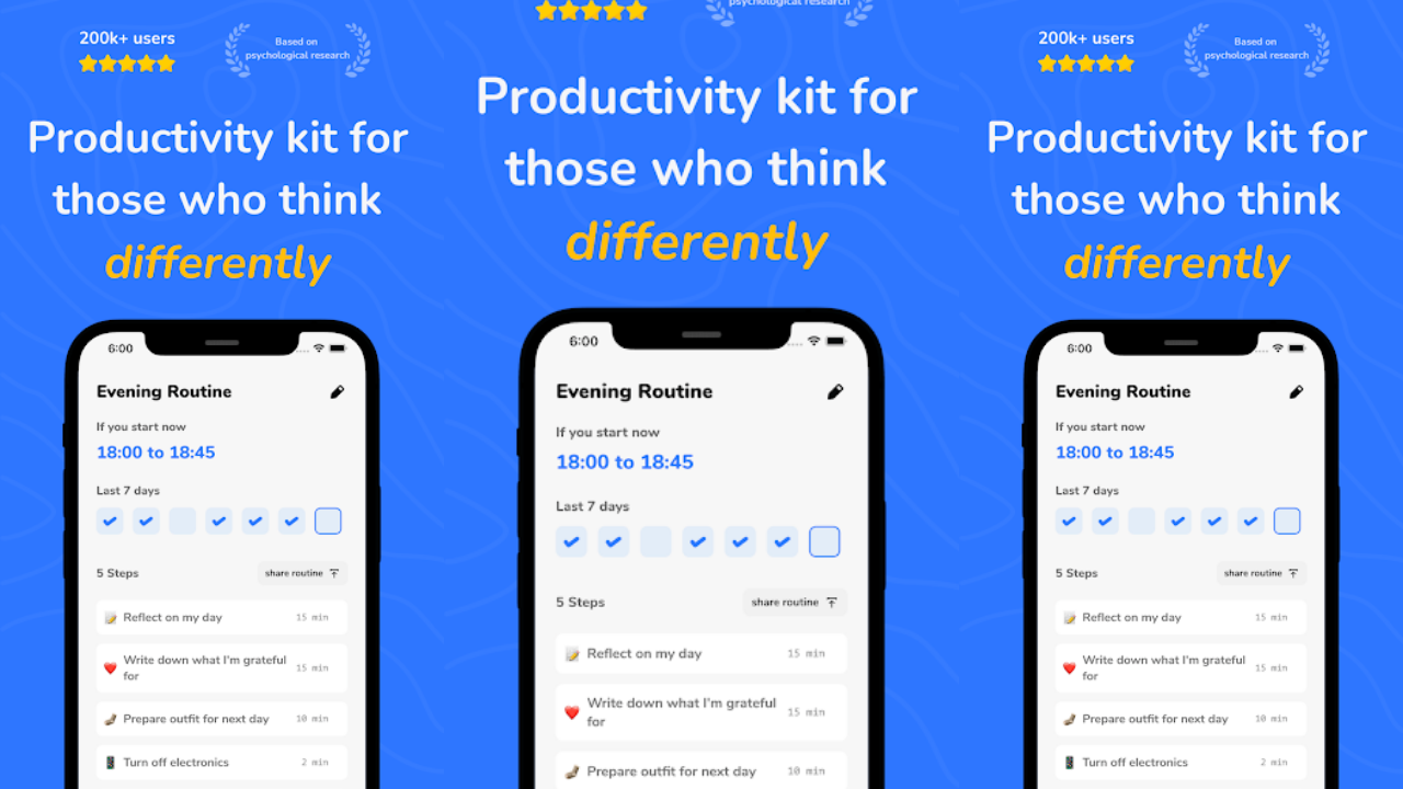 RoutineFlow: Routine for ADHD