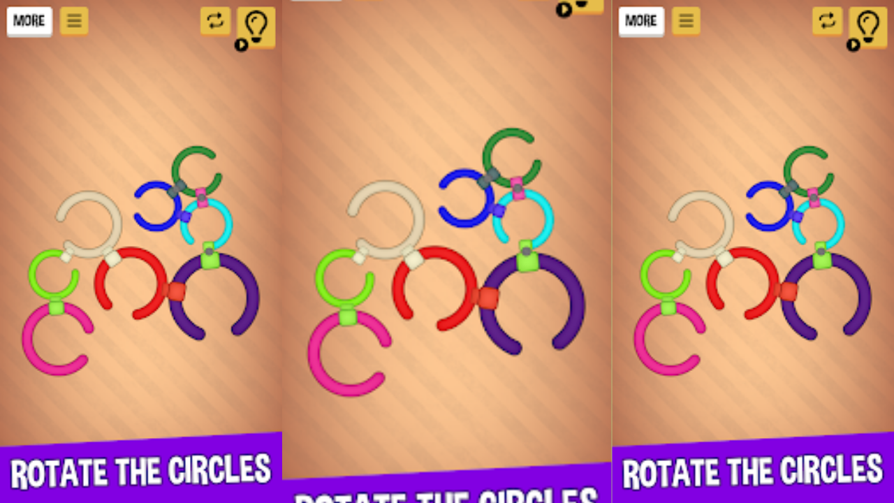 Untie The Rings: Circle Rotate