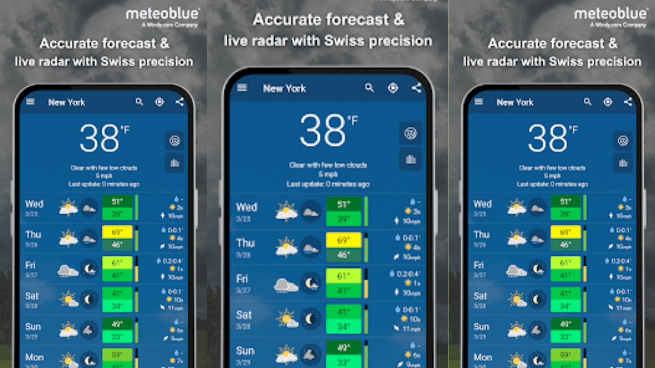 Weather forecast & live radar