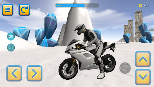 Winter Motorbike Riding 3D