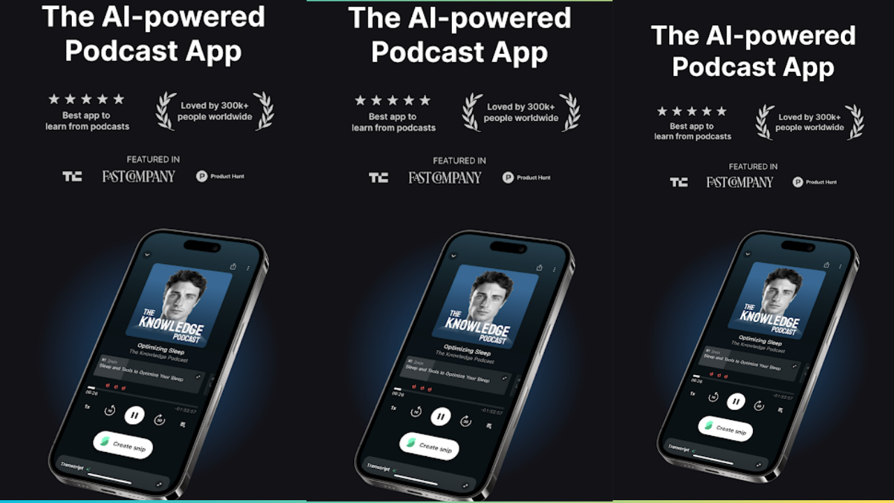 Snipd | AI Podcast Player