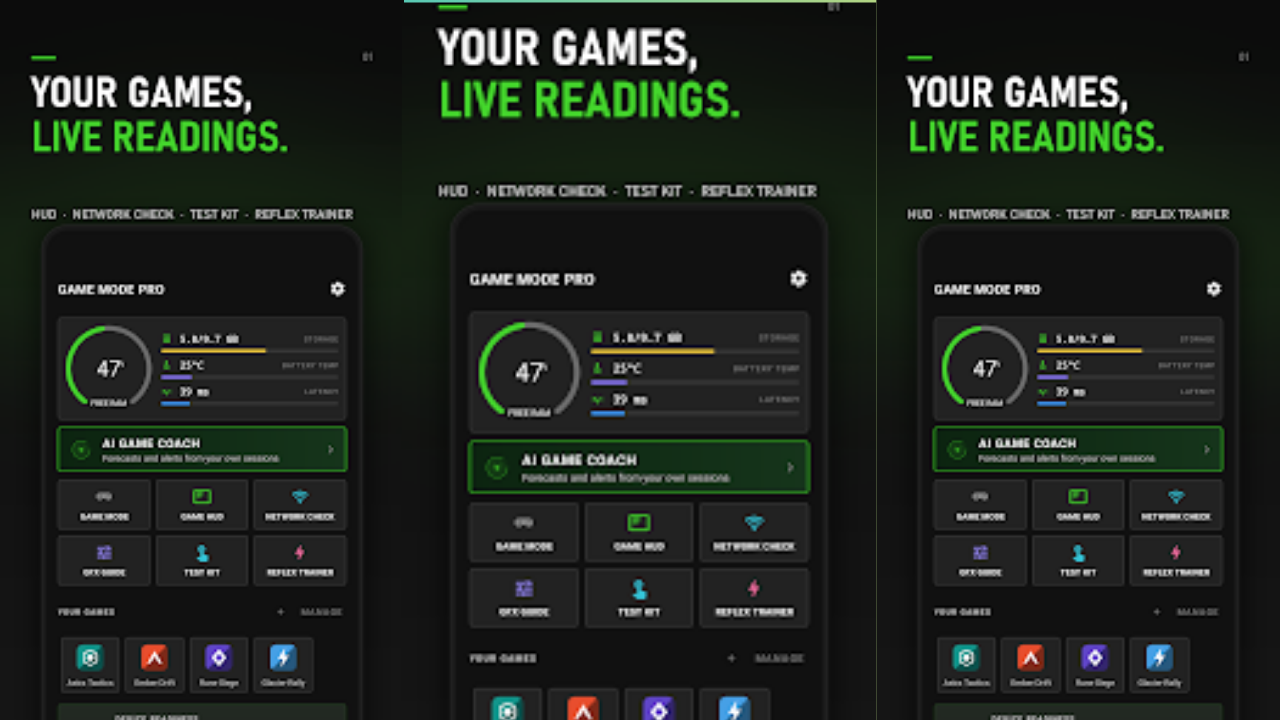 Game Mode Pro: Launcher & HUD