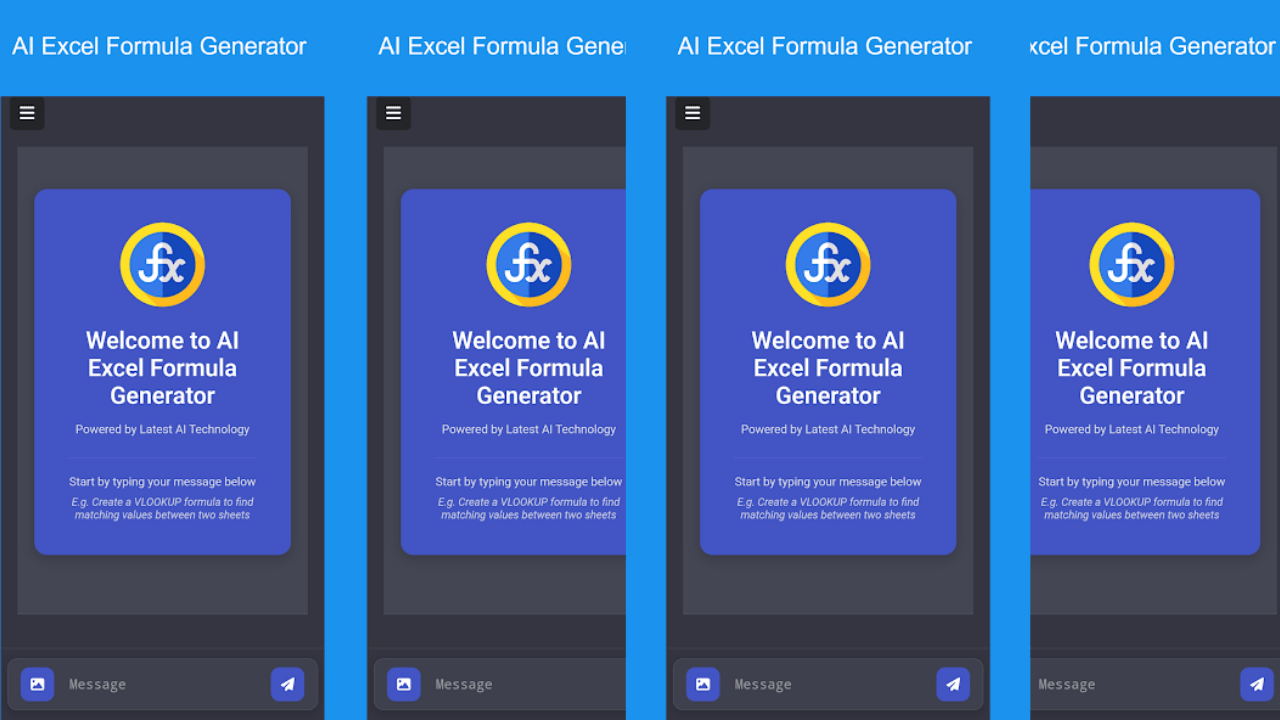 AI Excel Formula Generator