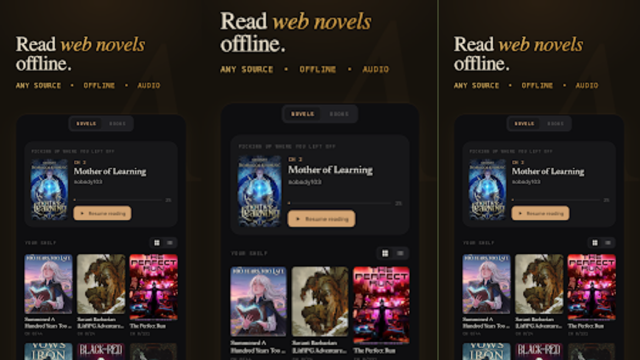 ArcReader: Web Novel Reader