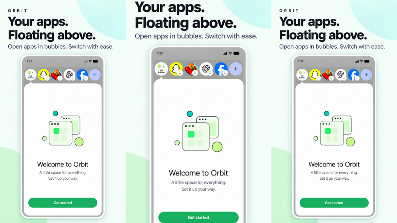 Orbit: App Bubbles (Multitask)