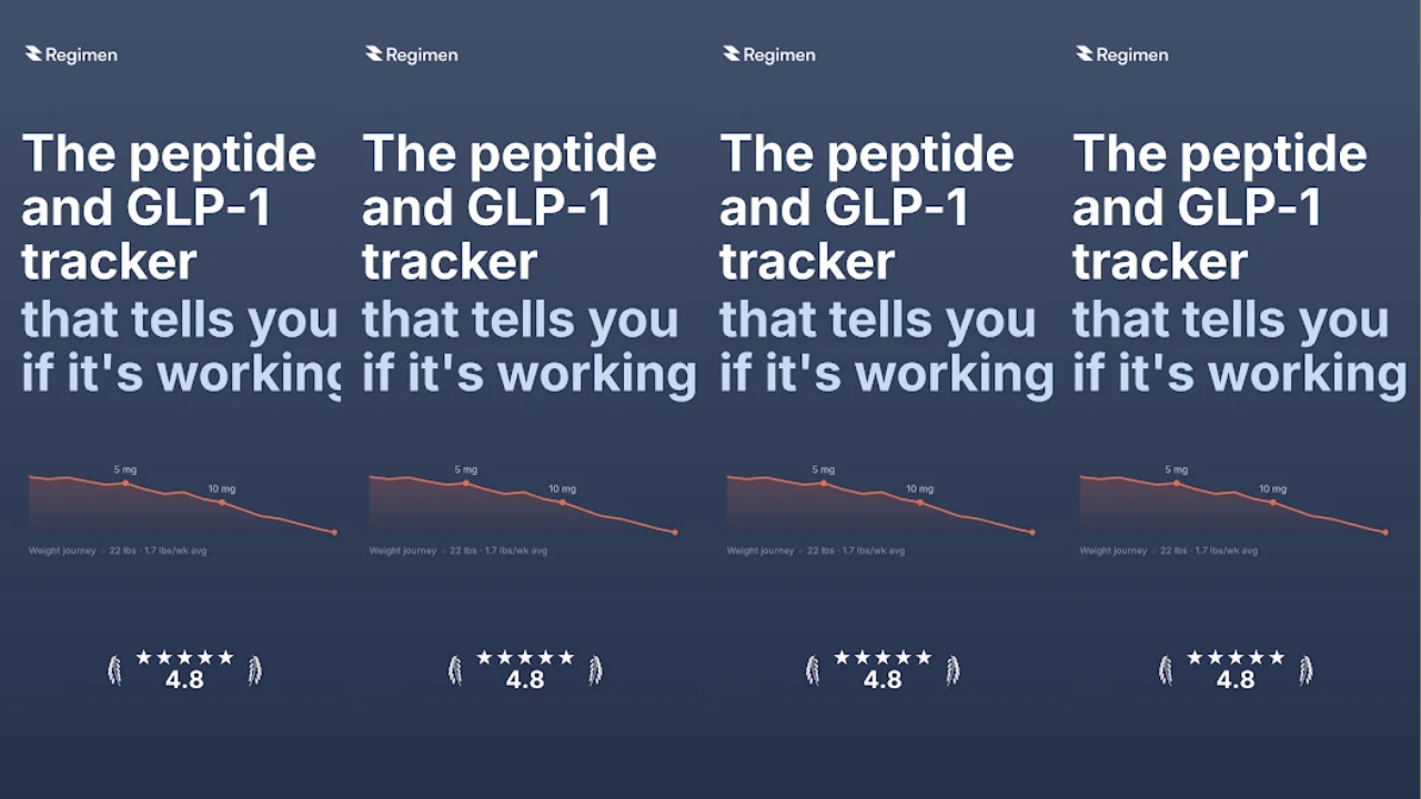 Peptide Tracker GLP-1: Regimen