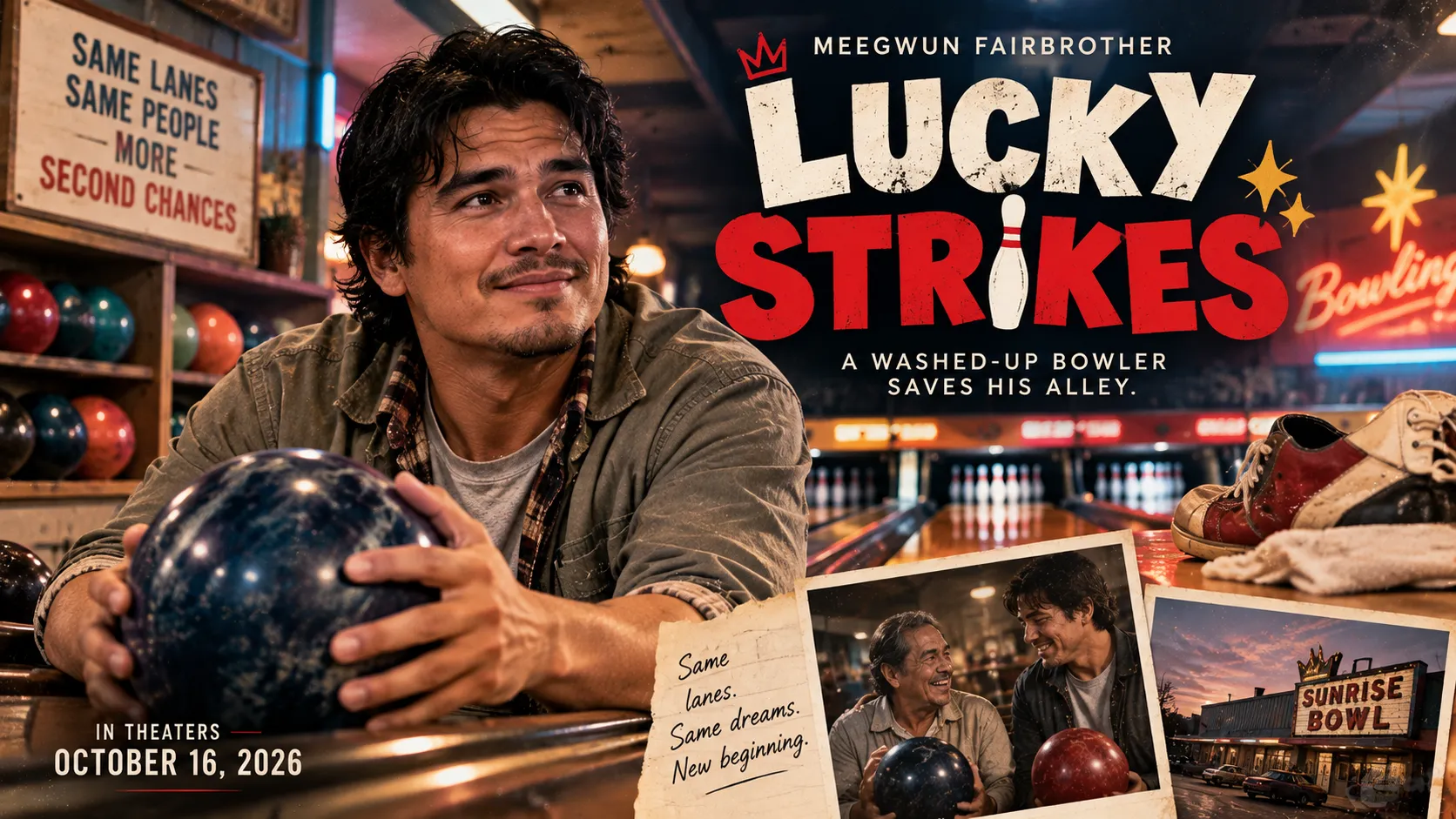 Movie Box | Lucky Strikes: A Washed-Up Bowler Saves His Alley
