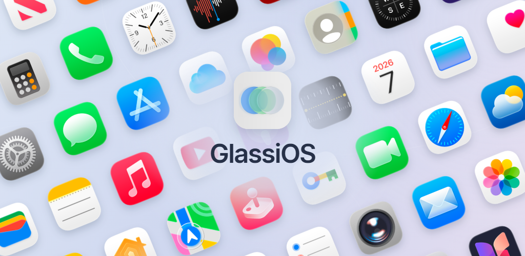 GlassiOS Icon Pack
