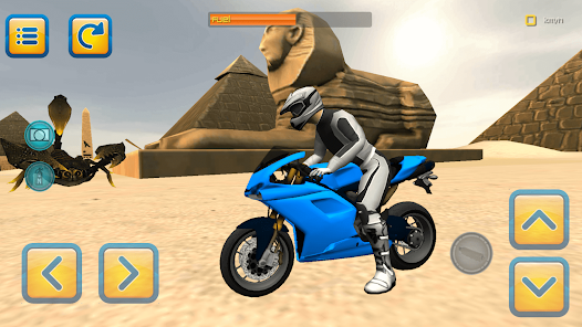 Desert Motorbike Driving 3D